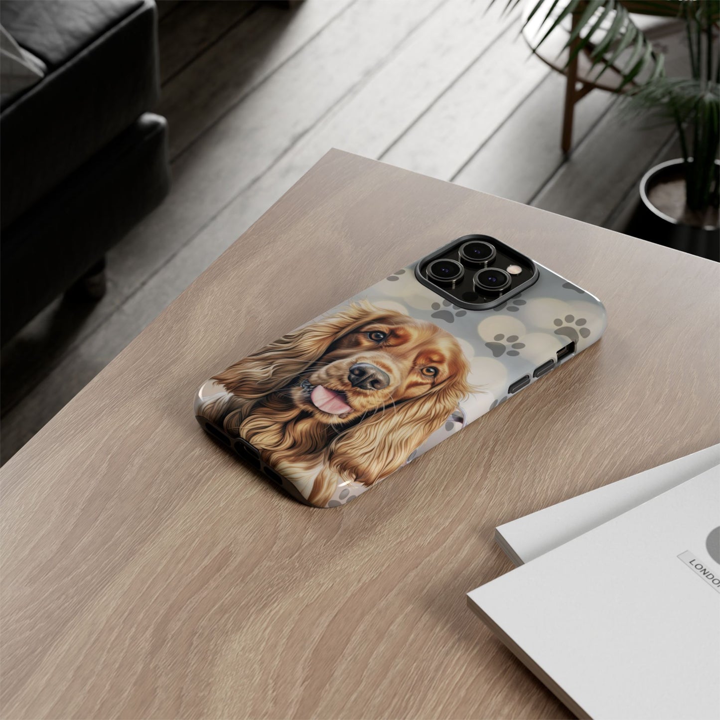 Cocker Spaniel Phone Case by Tough Cases (Apple iPhone, Samsung Galaxy, and Google Pixel)