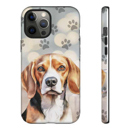 Beagle Phone Case by Tough Cases (Apple iPhone, Samsung Galaxy, and Google Pixel) Beagle