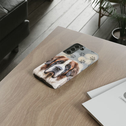 Saint Bernard by Tough Cases (Apple iPhone, Samsung Galaxy, and Google Pixel)
