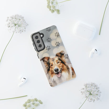 Collie Phone Case by Tough Cases (Apple iPhone, Samsung Galaxy, and Google Pixel)