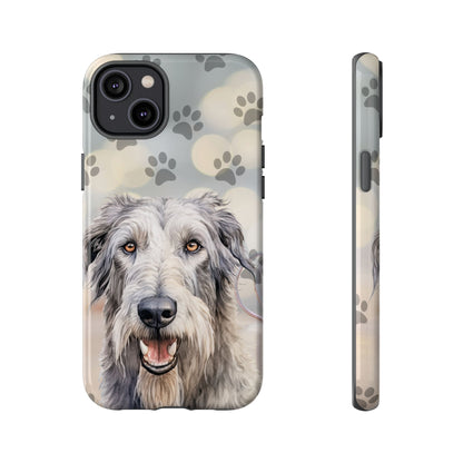 Irish Wolfhound Phone Case by Tough Cases (Apple iPhone, Samsung Galaxy, and Google Pixel)