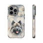 Keeshond Phone Case by Tough Cases ( Apple iPhone, Samsung Galaxy, and Google Pixel)
