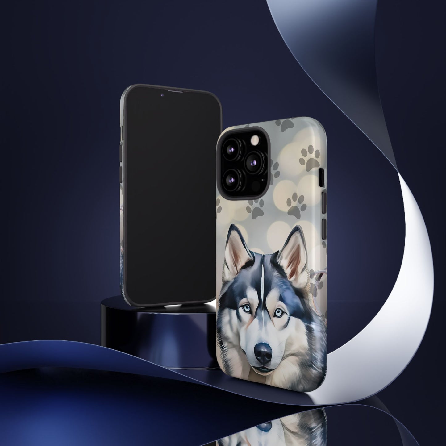 Siberian Husky Phone Cases by Tough Cases (Apple iPhone, Samsung Galaxy, and Google Pixel)