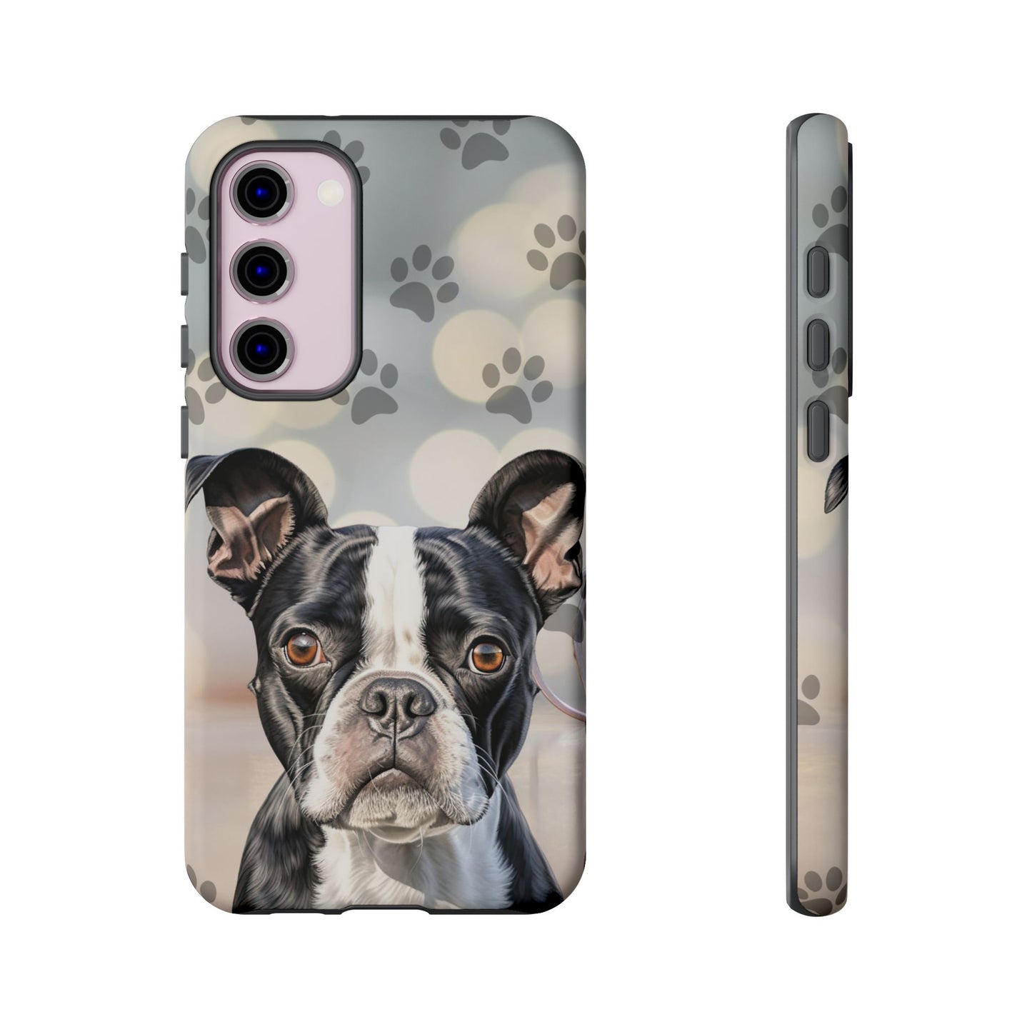 Boston Terrier Phone Case by Tough Cases (Apple iphone, Samsung galaxy, Google Pixel) Boston Terrier