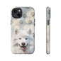 Samoyed Phone Case by Tough Cases (Apple iPhone, Samsung Galaxy, and Google Pixel)