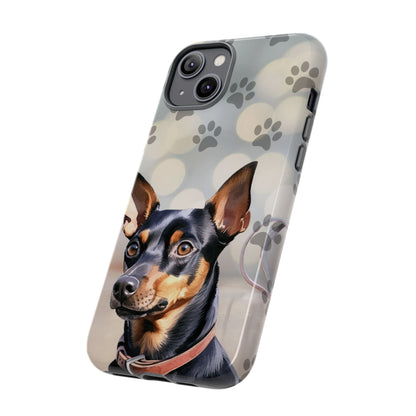 Miniature Pinscher by Tough Cases (Apple iPhone, Samsung Galaxy, and Google Pixel)