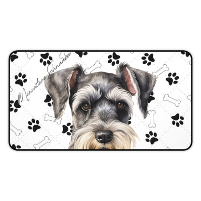Miniature Schnauzer Desk Mat