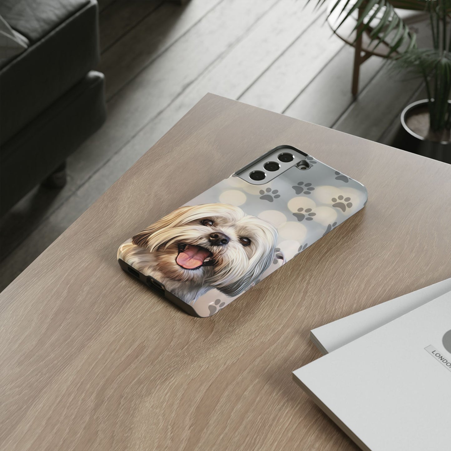 Lhasa Apso Phone Case by Tough Cases (Apple iPhone, Samsung Galaxy, and Google Pixel)