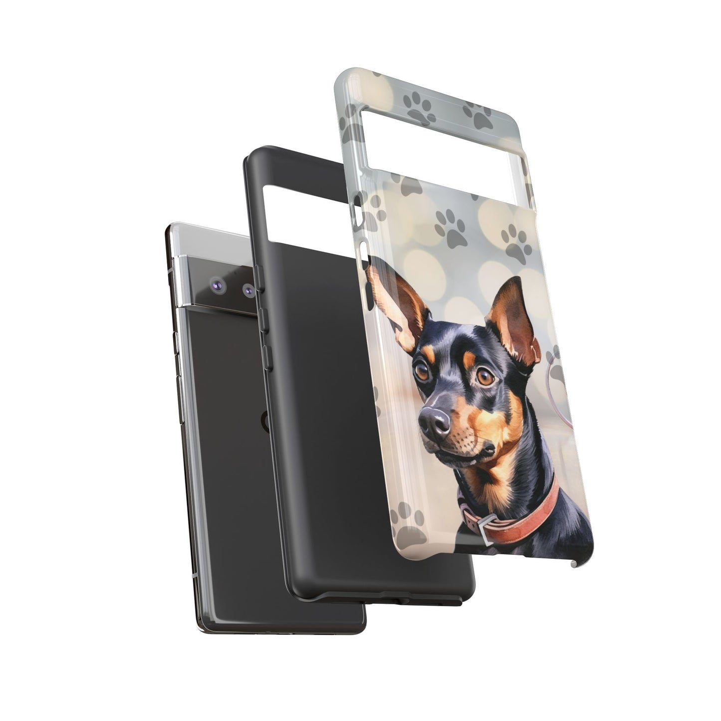 Miniature Pinscher by Tough Cases (Apple iPhone, Samsung Galaxy, and Google Pixel)