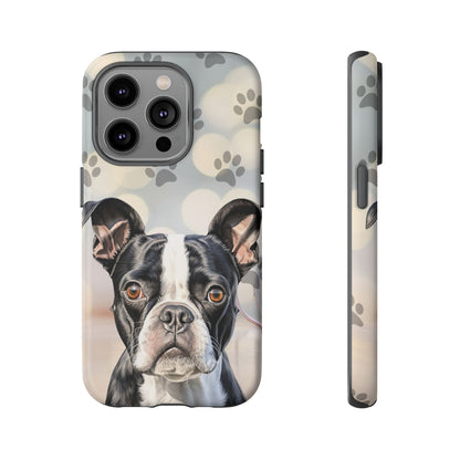 Boston Terrier Phone Case by Tough Cases (Apple iphone, Samsung galaxy, Google Pixel) Boston Terrier