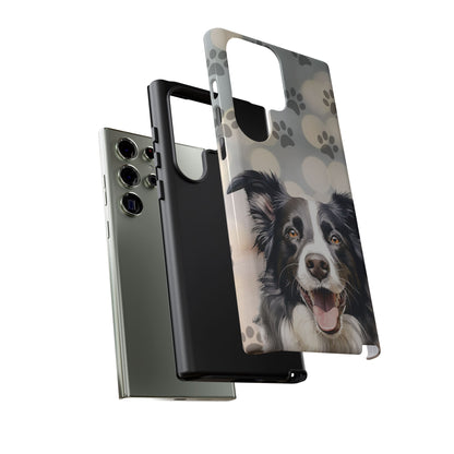 Border Collie Phone Case by Tough Cases (Apple iPhone, Samsung Galaxy, and Google Pixel)