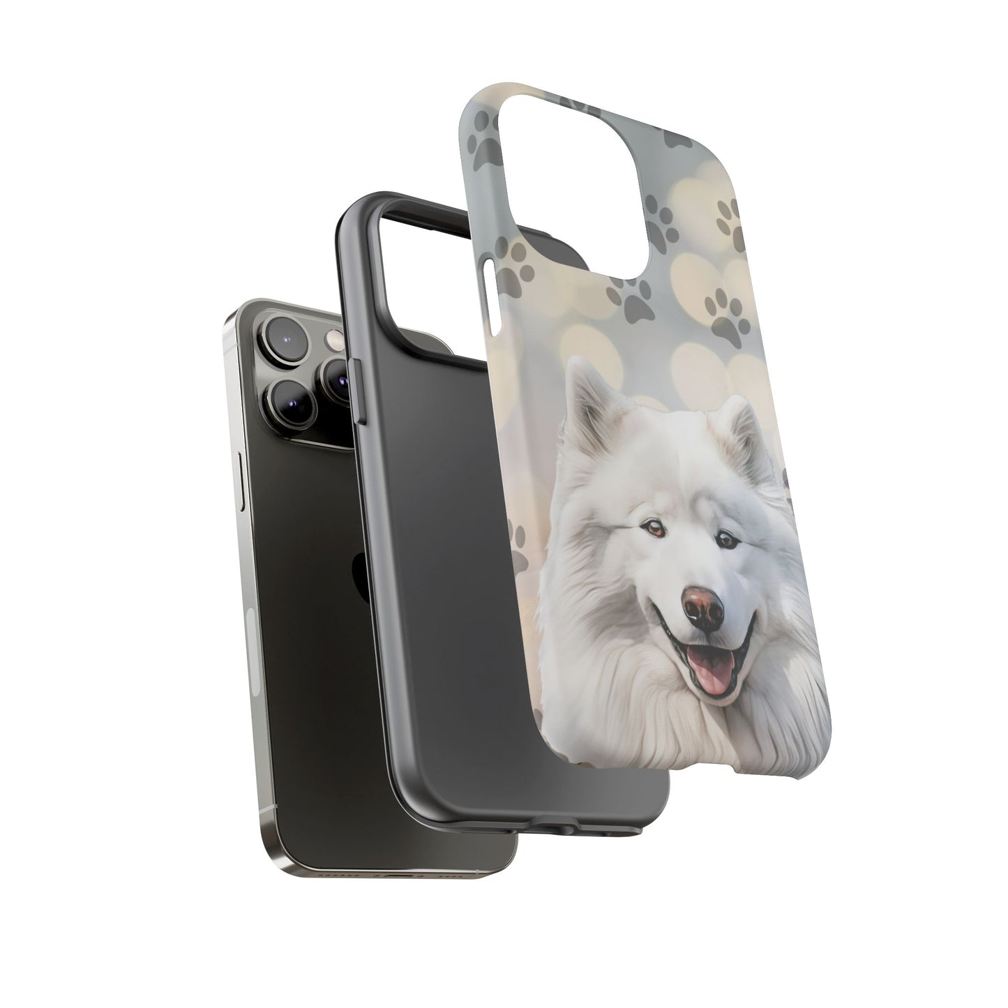 Samoyed Phone Case by Tough Cases (Apple iPhone, Samsung Galaxy, and Google Pixel)