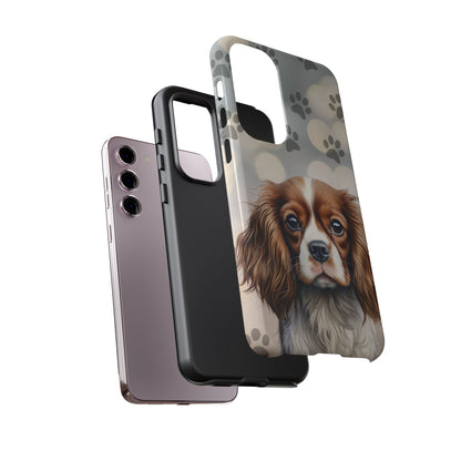 Cavalier King Charles Spaniel phone case by Tough Cases (Apple iPhone, Samsung Galaxy, and Google Pixel)