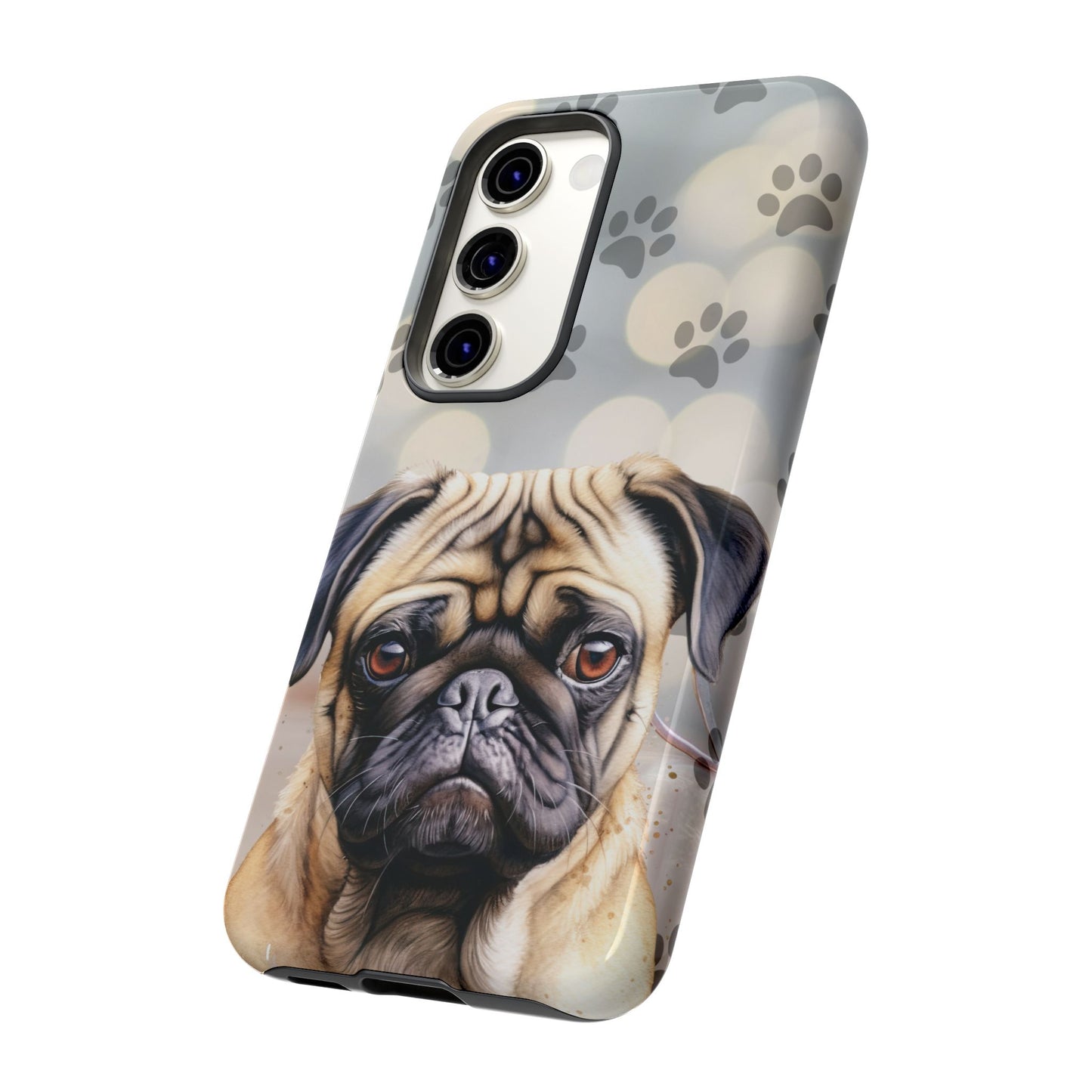 Pug Phone Case by Tough Cases (Apple iPhone, Samsung Galaxy, and Google Pixel)
