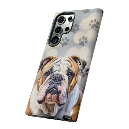 Bull Dog Phone Case by Tough Cases (Apple iPhone, Samsung Galaxy, and Google Pixel)
