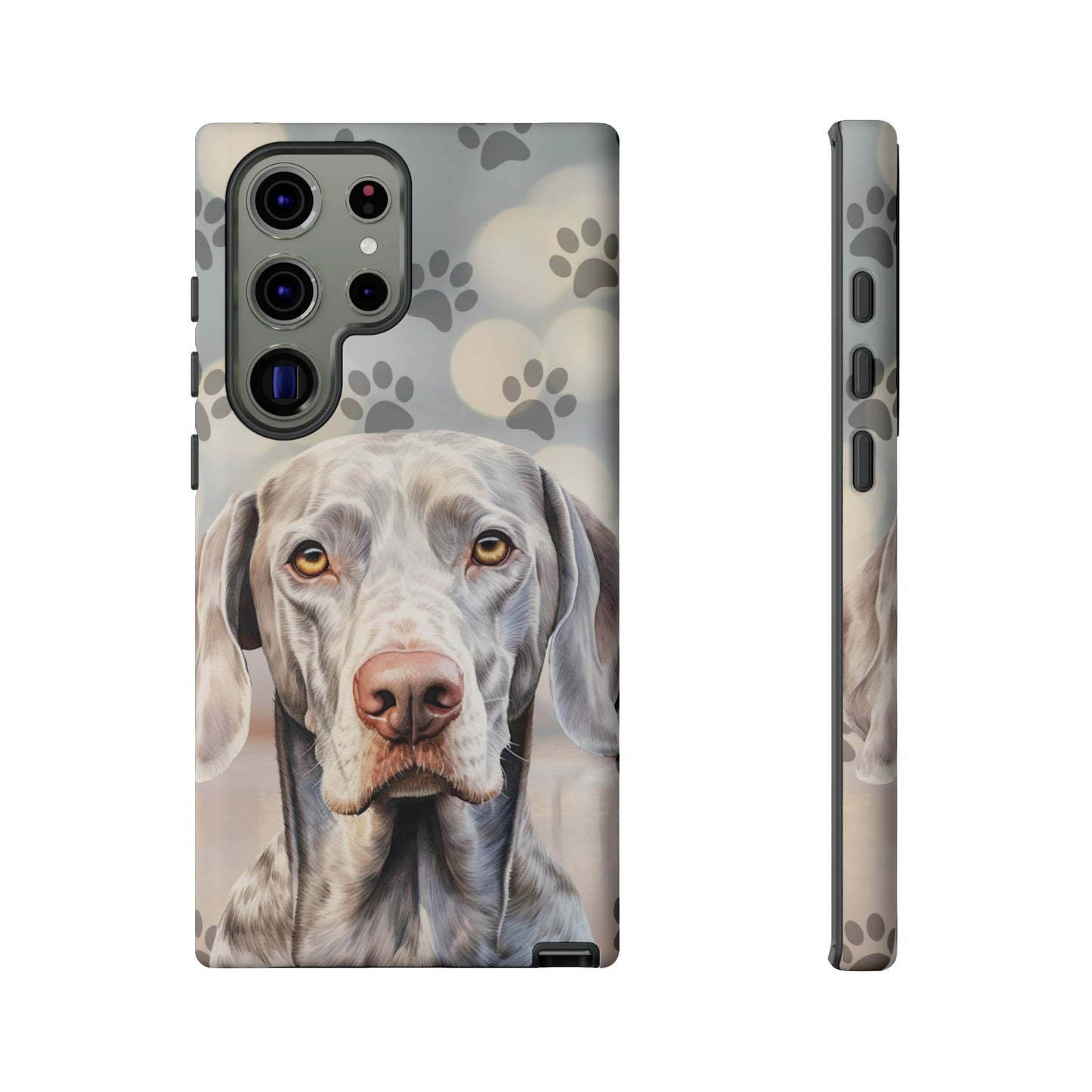 Weimaraner Phone Case by Tough Cases (Apple iPhone, Samsung Galaxy, and Google Pixel)