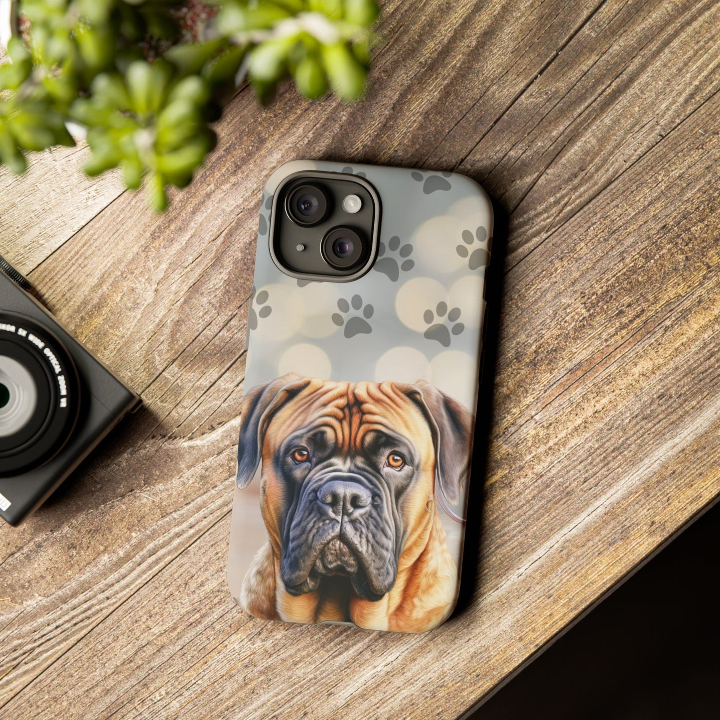 Bull Mastiff Phone Case by Tough Cases (Apple iPhone, Samsung Galaxy, and Google Pixel)