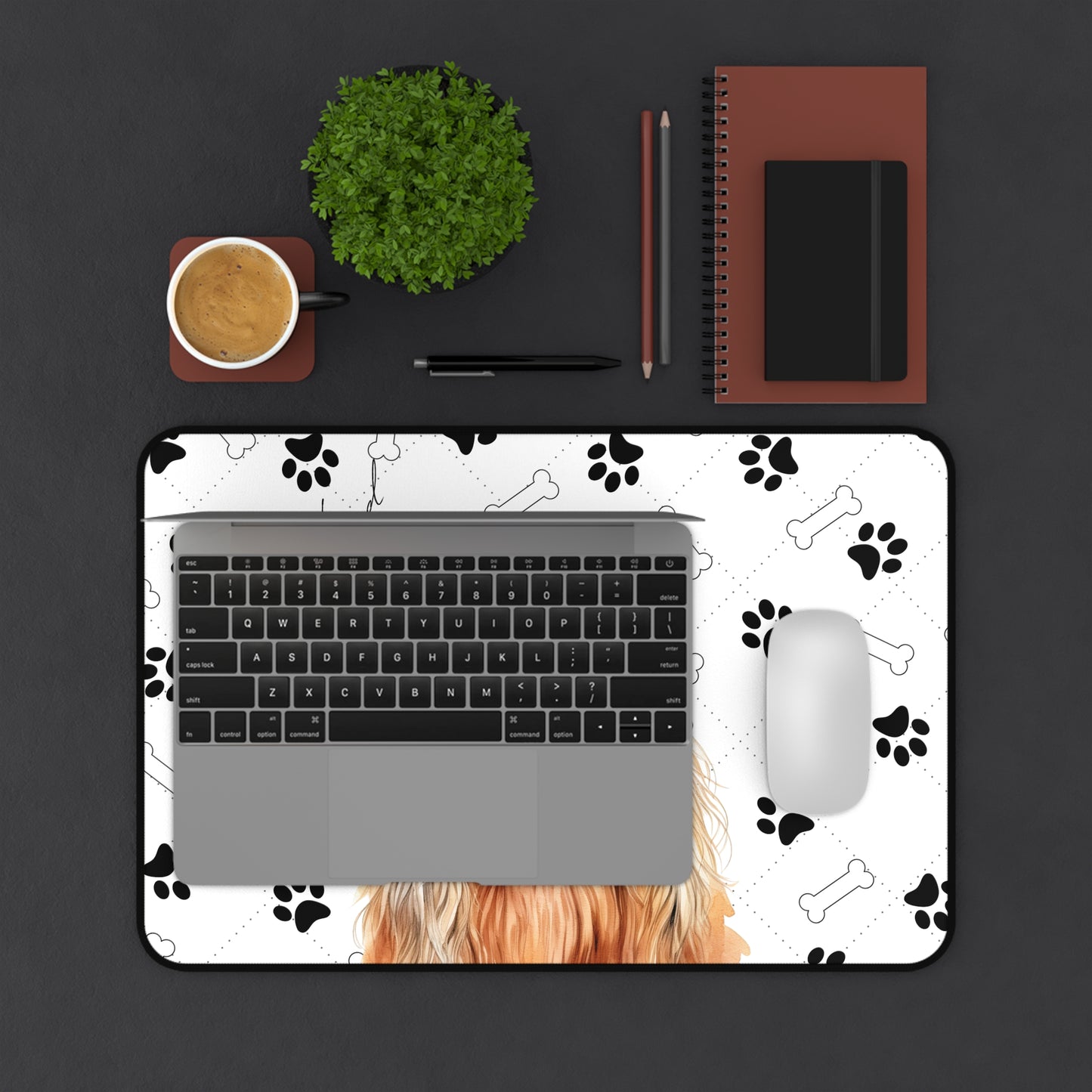 Afghan Hound Desk Mat