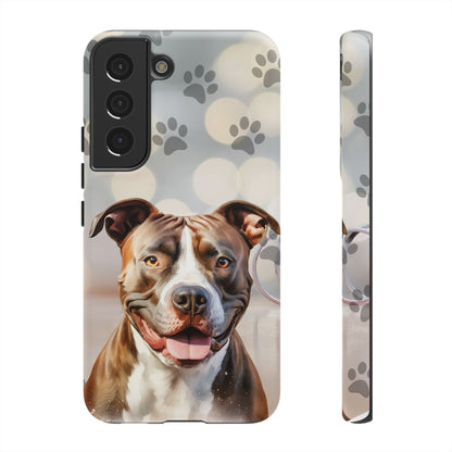 Phone Case by Tough Cases (Apple iphone, Samsung Galaxy, Google Pixel) Staffordshire Terrier