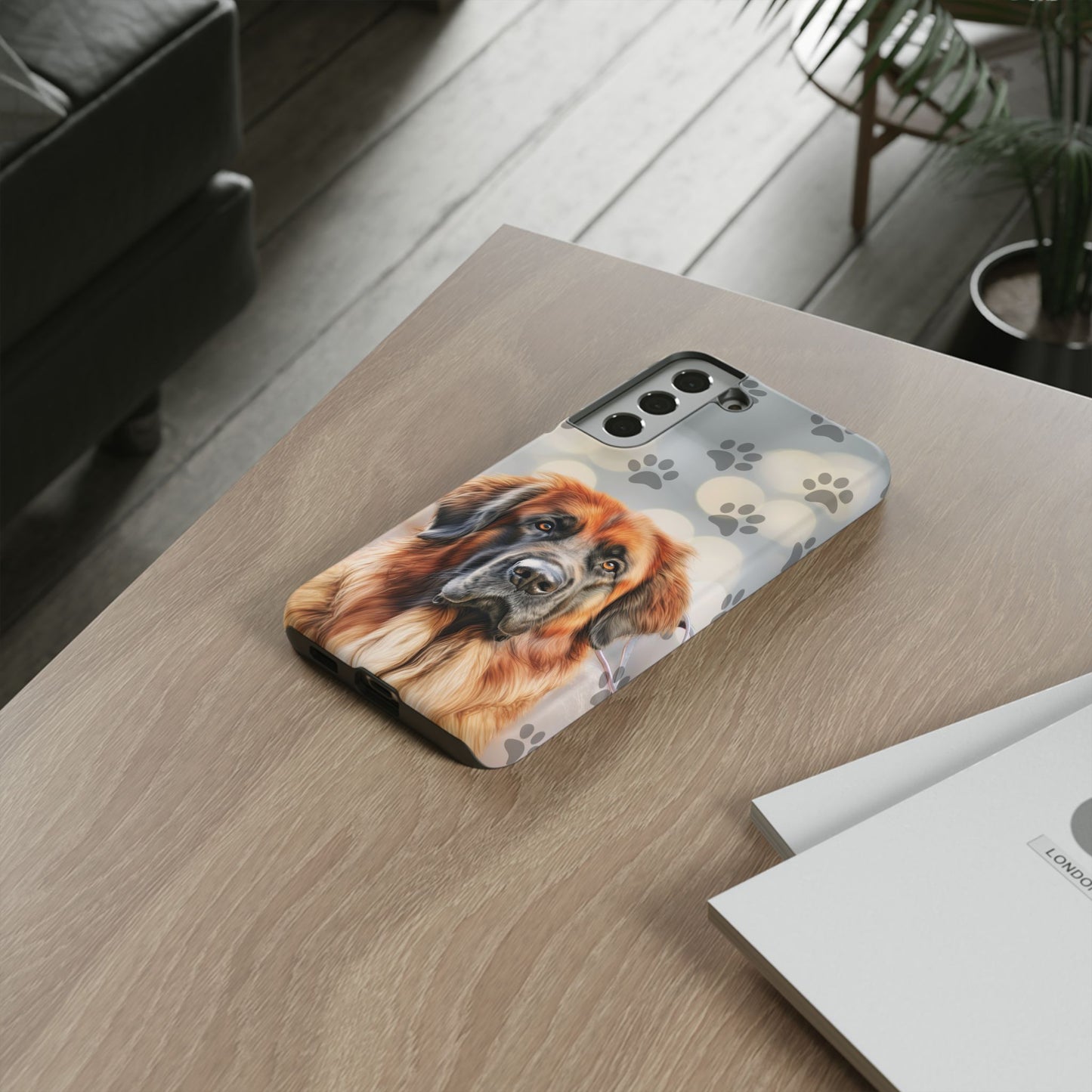 Leonberger Phone Case by Tough Cases (Apple iPhone, Samsung Galaxy, and Google Pixel)