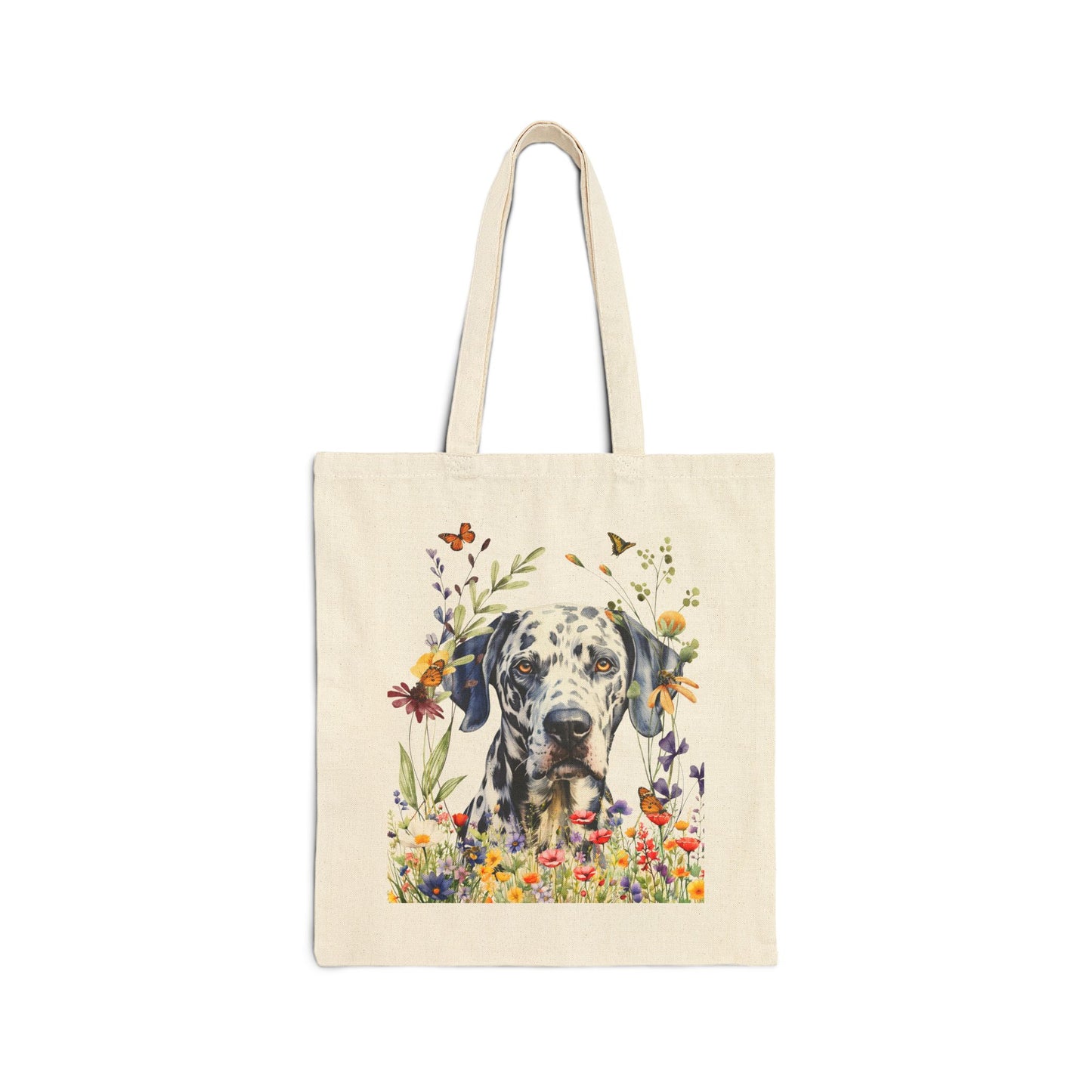 Dalmatian Canvas Tote Bag