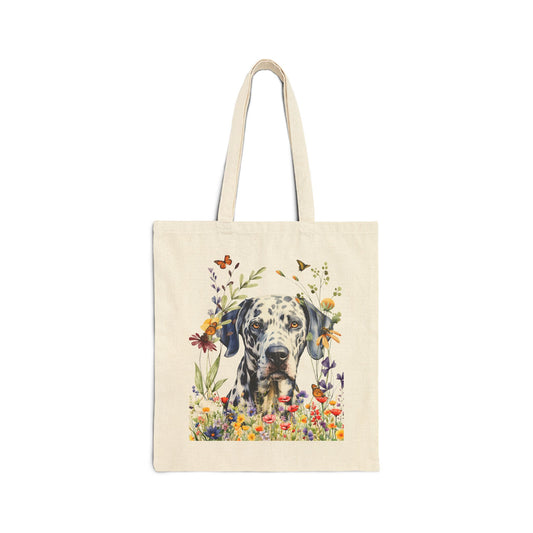 Dalmatian Canvas Tote Bag