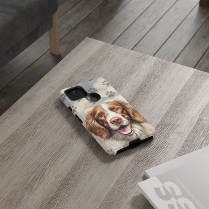 Welsh Springer Spaniel by Tough Cases (Apple iPhone, Samsung Galaxy, and Google Pixel)