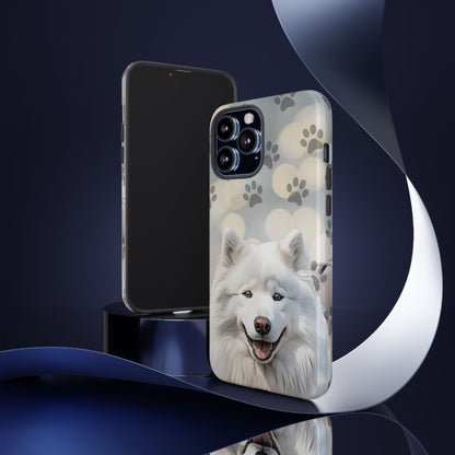 Samoyed Phone Case by Tough Cases (Apple iPhone, Samsung Galaxy, and Google Pixel)