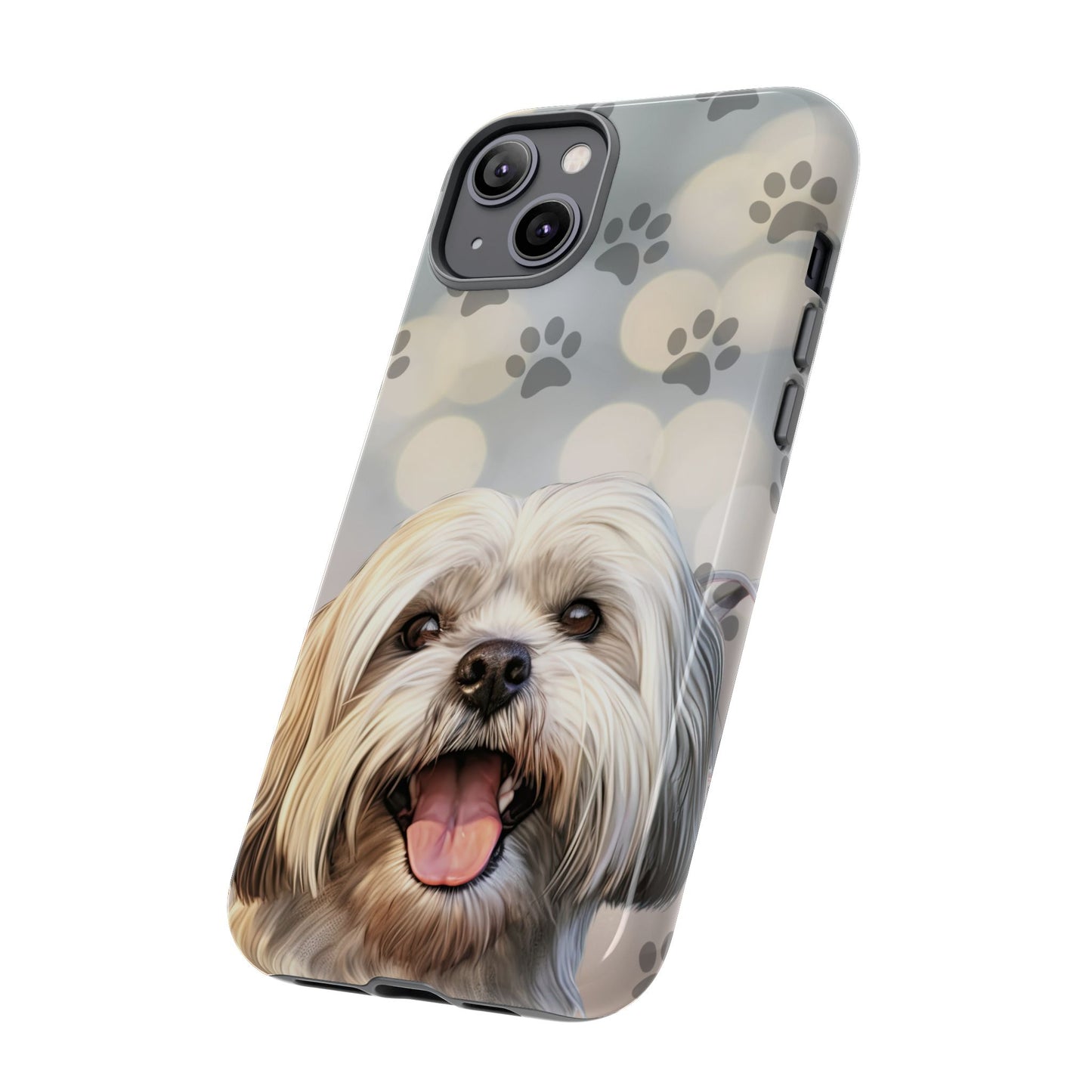 Lhasa Apso Phone Case by Tough Cases (Apple iPhone, Samsung Galaxy, and Google Pixel)