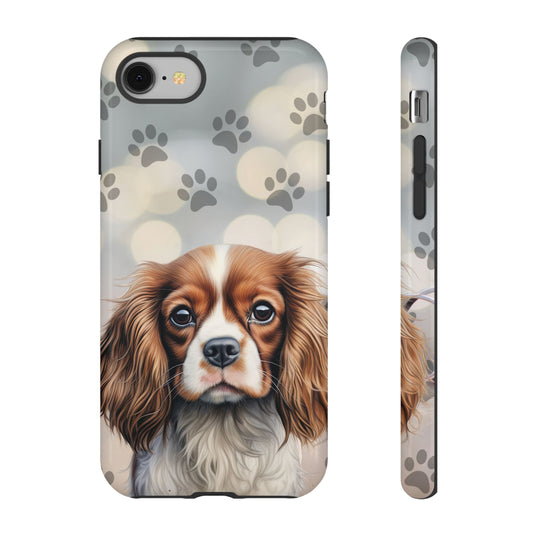 Cavalier King Charles Spaniel phone case by Tough Cases (Apple iPhone, Samsung Galaxy, and Google Pixel)
