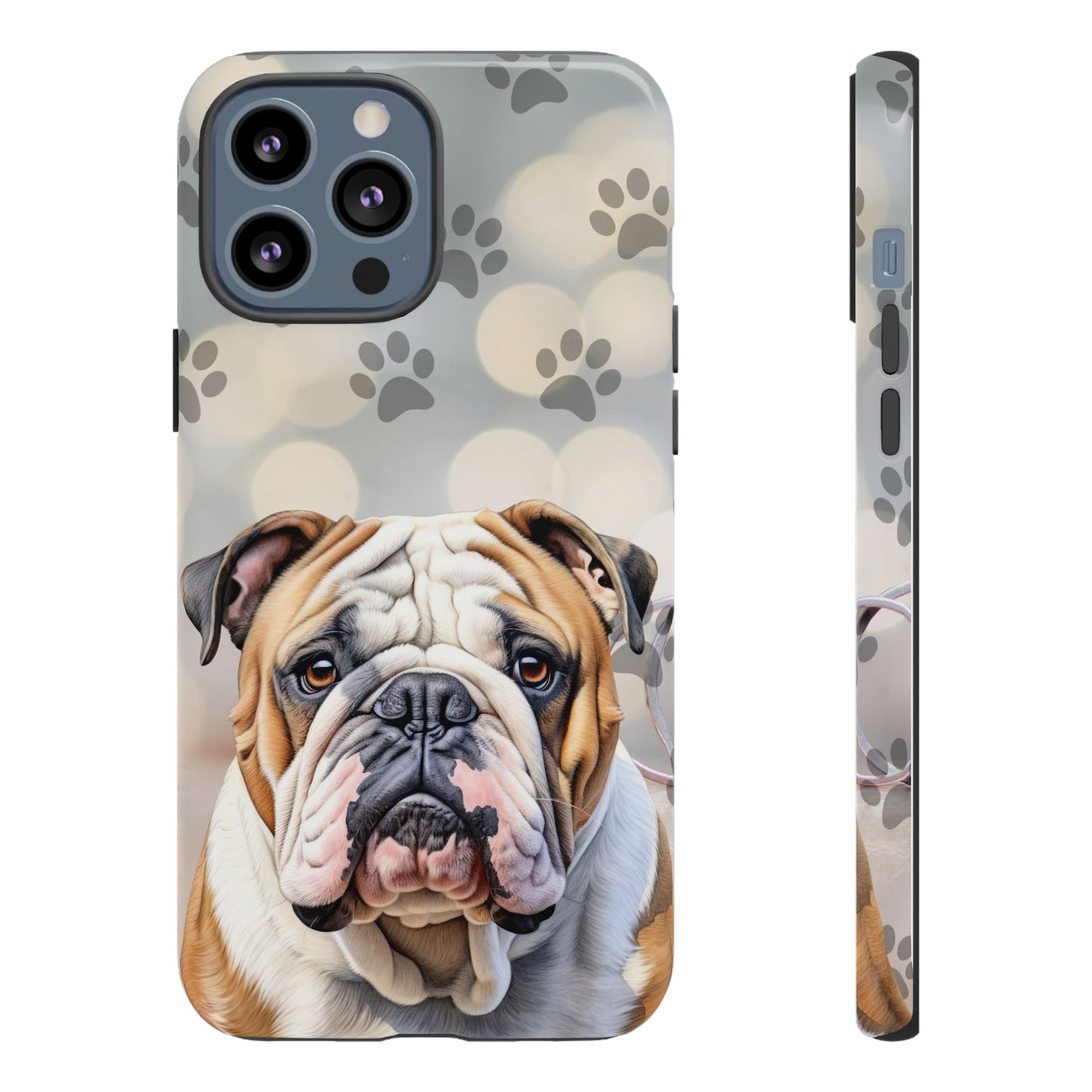 Bull Dog Phone Case by Tough Cases (Apple iPhone, Samsung Galaxy, and Google Pixel)