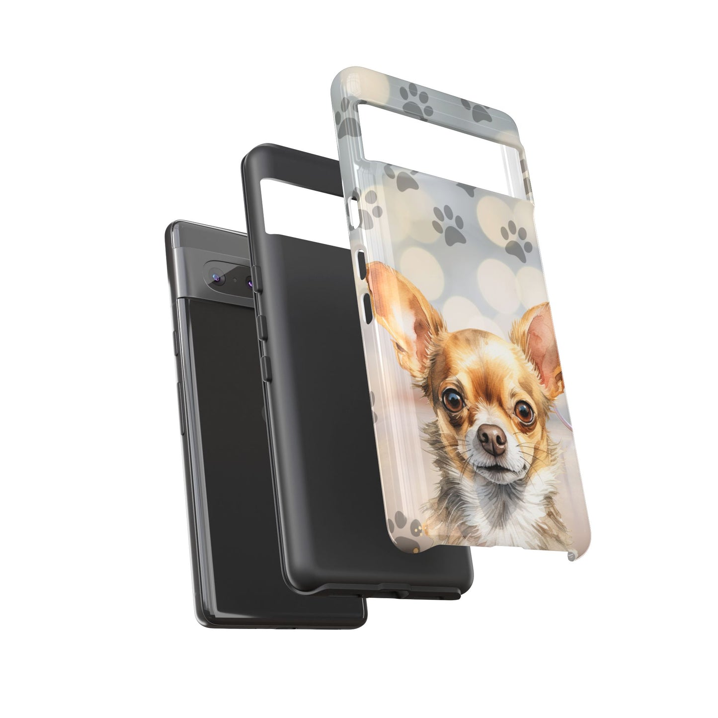 Chihuahua phone case by Tough Cases (Apple iPhone, Samsung Galaxy, and Google Pixel)