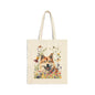 Akita Dog Canvas Tote Bag for Dog Lovers