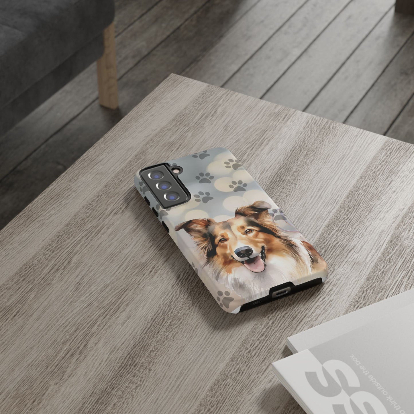 Collie Phone Case by Tough Cases (Apple iPhone, Samsung Galaxy, and Google Pixel)