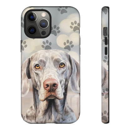 Weimaraner Phone Case by Tough Cases (Apple iPhone, Samsung Galaxy, and Google Pixel)