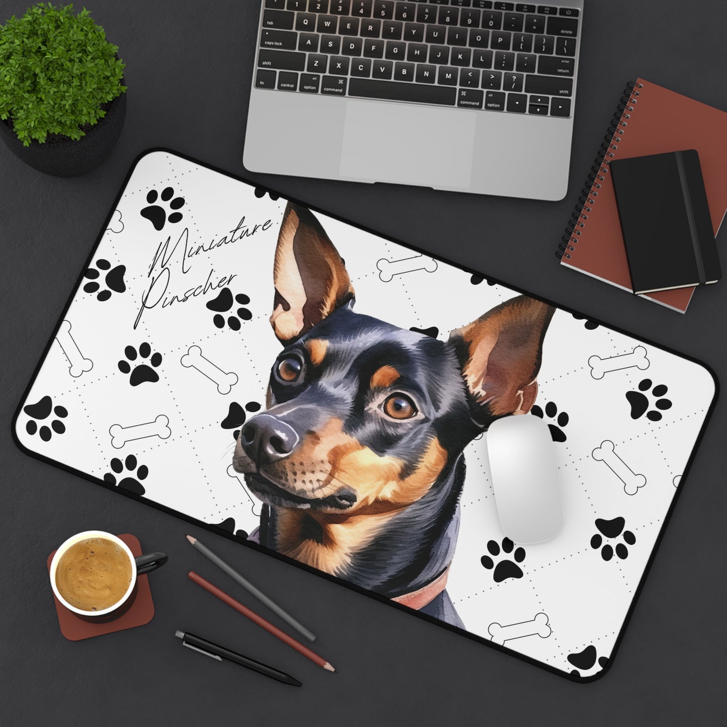Miniature Pinscher Desk Mat
