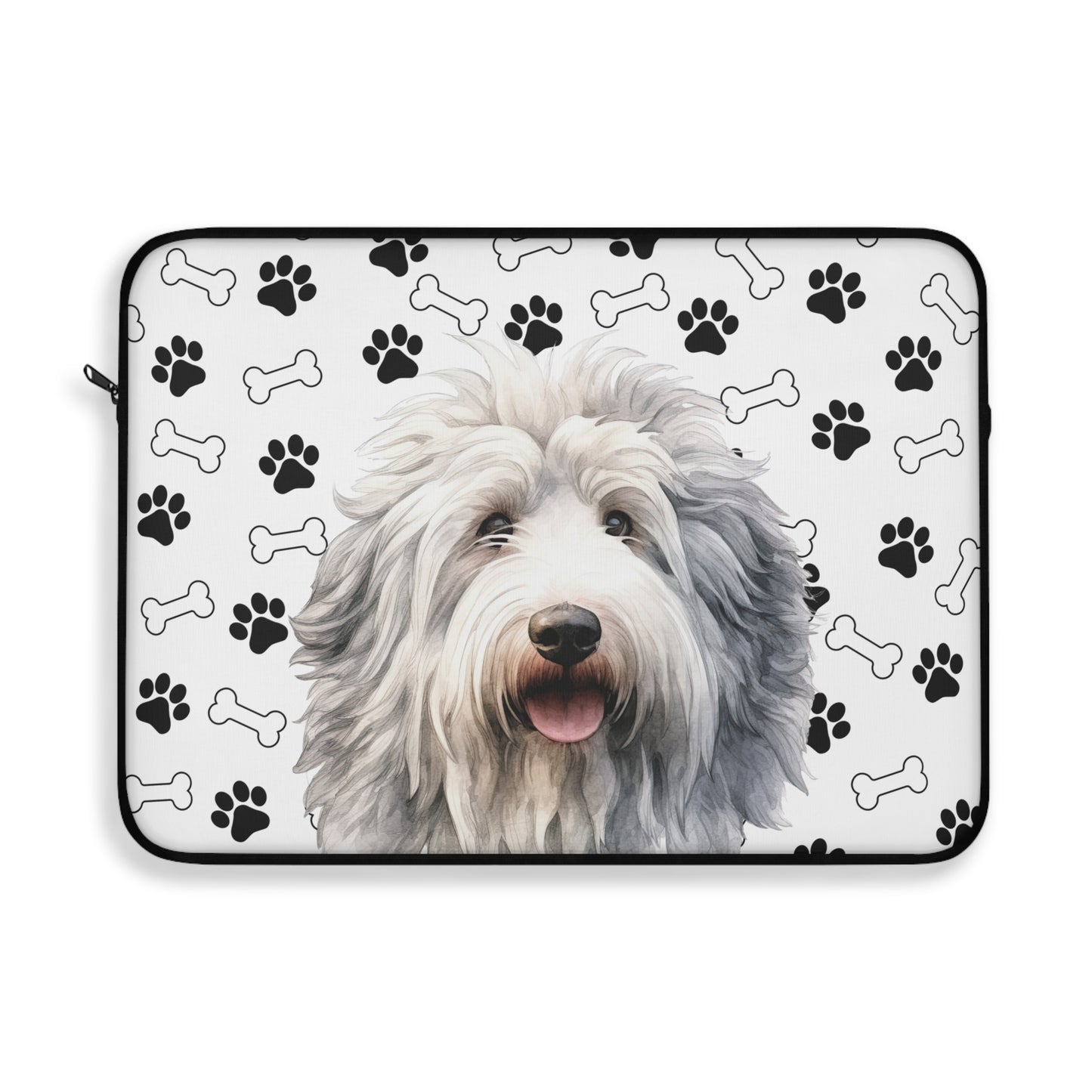 Old English Sheepdog Laptop Sleeve