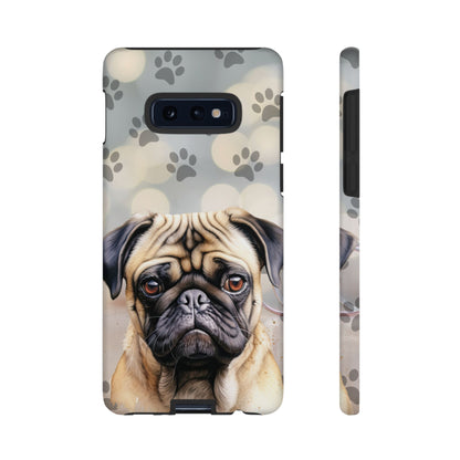 Pug Phone Case by Tough Cases (Apple iPhone, Samsung Galaxy, and Google Pixel)
