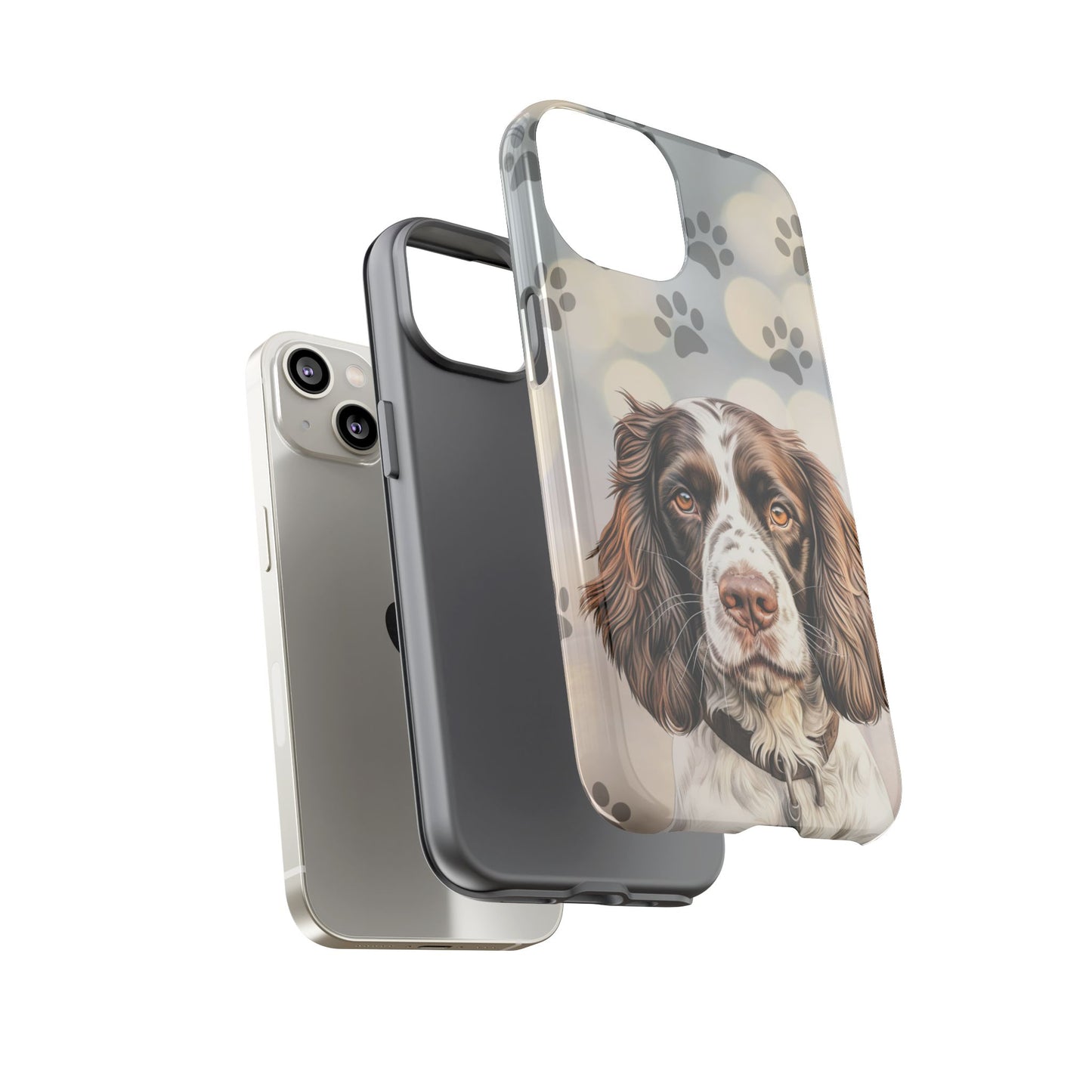 English Springer Spaniel Phone Case by Tough Cases (Apple iPhone, Samsung Galaxy, and Google Pixel)