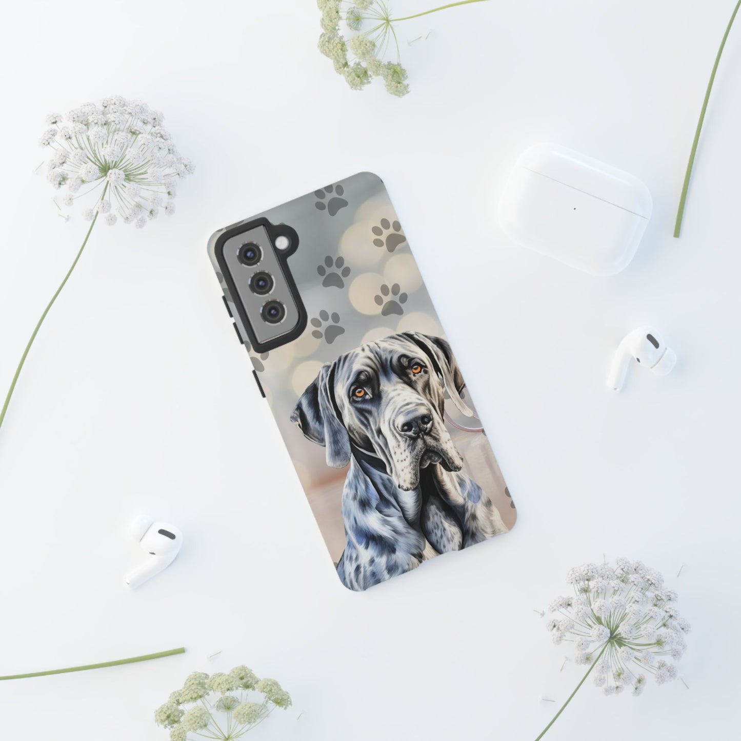 Great Dane Phone Case by Tough Cases (Apple iPhone, Samsung Galaxy, and Google Pixel)