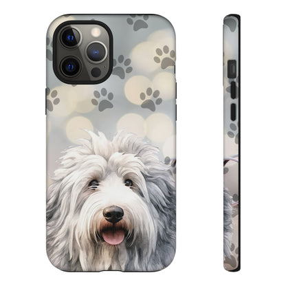 Old English Sheepdog by Tough Cases (Apple iPhone, Samsung Galaxy, and Google Pixel devices)