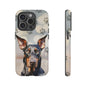Doberman Phone Case by Tough Cases (Apple iPhone, Samsung Galaxy, and Google Pixel)