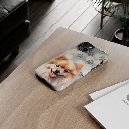 Pomeranian by Tough Cases (Apple iPhone, Samsung Galaxy, and Google Pixel)