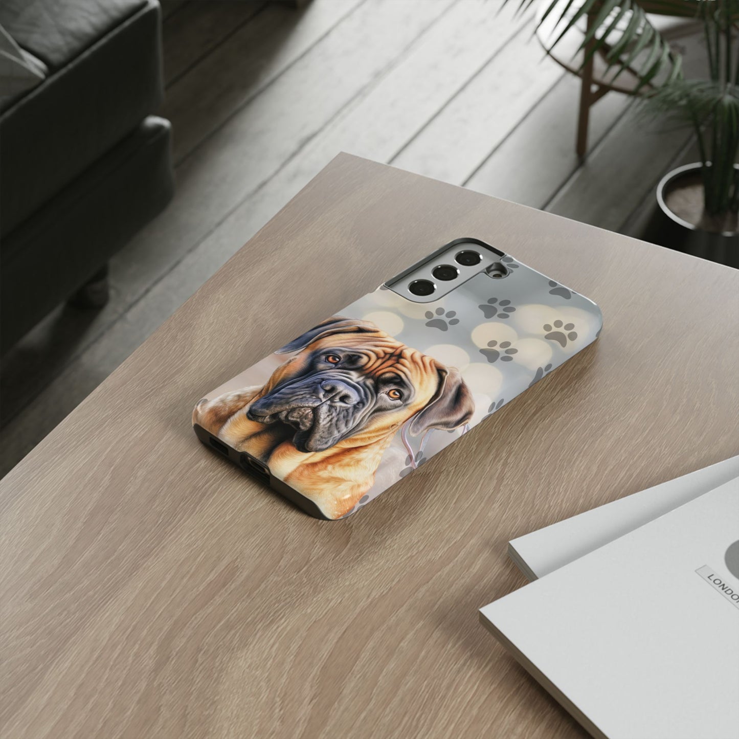 Bull Mastiff Phone Case by Tough Cases (Apple iPhone, Samsung Galaxy, and Google Pixel)