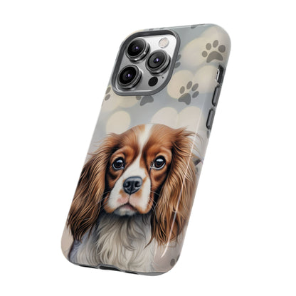 Cavalier King Charles Spaniel phone case by Tough Cases (Apple iPhone, Samsung Galaxy, and Google Pixel)