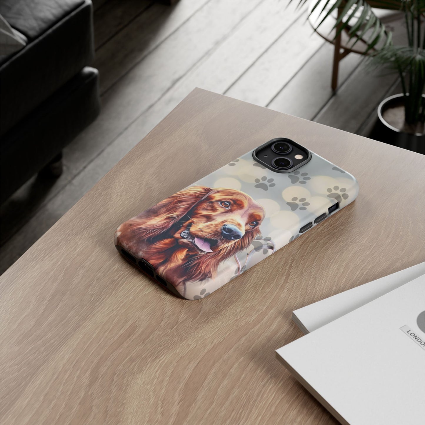 Irish Setter Phone Case by Tough Cases (Apple iPhone, Samsung Galaxy, and Google Pixel)