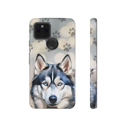 Siberian Husky Phone Cases by Tough Cases (Apple iPhone, Samsung Galaxy, and Google Pixel)