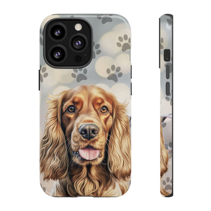 Cocker Spaniel Phone Case by Tough Cases (Apple iPhone, Samsung Galaxy, and Google Pixel)