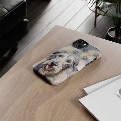 Irish Wolfhound Phone Case by Tough Cases (Apple iPhone, Samsung Galaxy, and Google Pixel)