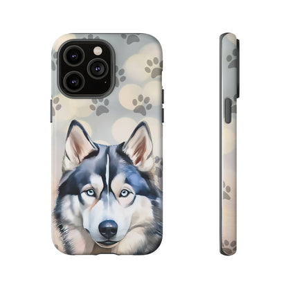Siberian Husky Phone Cases by Tough Cases (Apple iPhone, Samsung Galaxy, and Google Pixel)